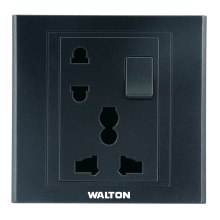 E4MSU13 Metallic Black (Multi Socket)